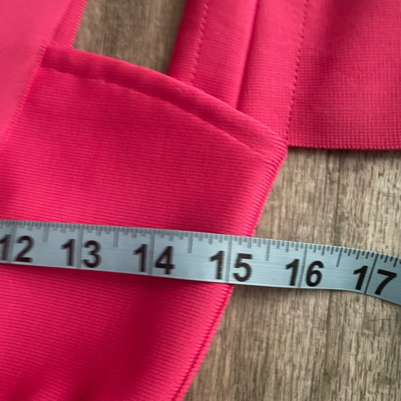 Bodycon Cocktail Dress - NWOT * Fuschia Pink * Size L (fits like medium) - Picture 7 of 10